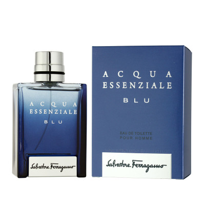 Profumo Uomo Salvatore Ferragamo EDT Acqua Essenziale Blu 50 ml