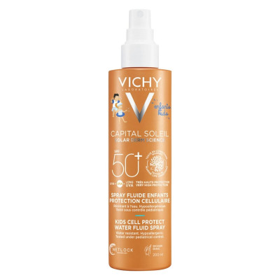 Spray solare per bambini Vichy Capital Soleil Spf 50+ 200 ml