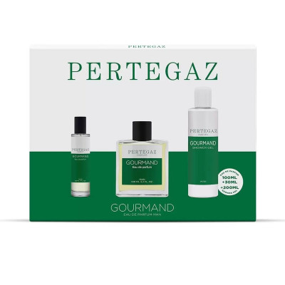 Cofanetto Profumo Uomo Pertegaz Gourmand EDP 3 Pezzi