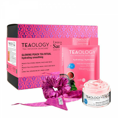 Set Cosmetica Teaology   Tè alla pesca 3 Pezzi