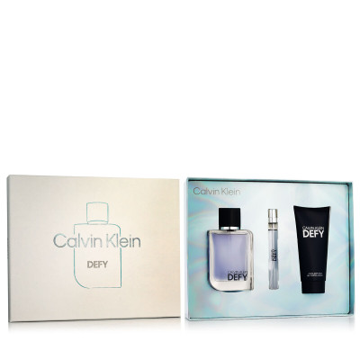 Cofanetto Profumo Uomo Calvin Klein Defy 3 Pezzi