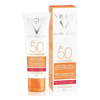 Crema Antietà Vichy Capital Soleil 50 ml Antiossidante 3 in 1