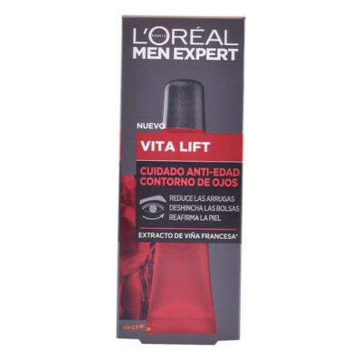 Crema Antietà Contorno Occhi Men Expert L'Oreal Make Up Men Expert (15 ml) 15 ml