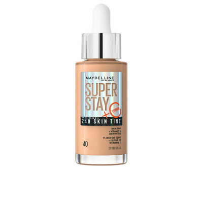 Base per Trucco Fluida Maybelline Super Stay Skin Tint Vitamina C Nº 40 30 ml