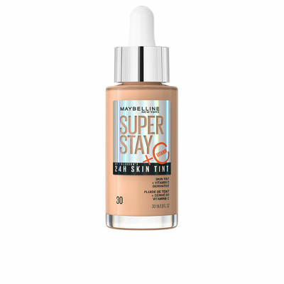 Base per Trucco Fluida Maybelline Super Stay Skin Tint Vitamina C Nº 30 30 ml