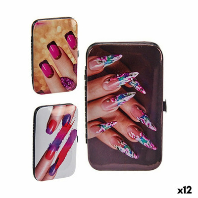 Set dei Manicure Plastica Unghie (12 Unità)