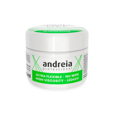 Smalto per unghie in gel Andreia Gel Spider 4 ml Neon Verde