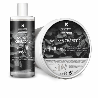 Maschera Viso Peel Off Sesderma Beauty Treats Salises Charcoal 75 ml (25 gr)