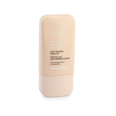 Base Cremosa per il Trucco Sensilis Pure Age Perfection 02-sand Anti-imperfezioni (30 ml)