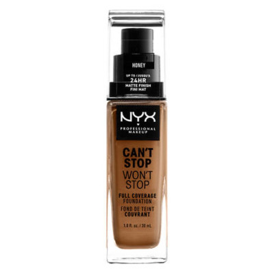 Base Cremosa per il Trucco NYX Can't Stop Won't Stop honey (30 ml)