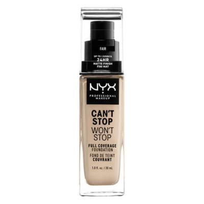 Base Cremosa per il Trucco NYX Can't Stop Won't Stop Fair (30 ml)