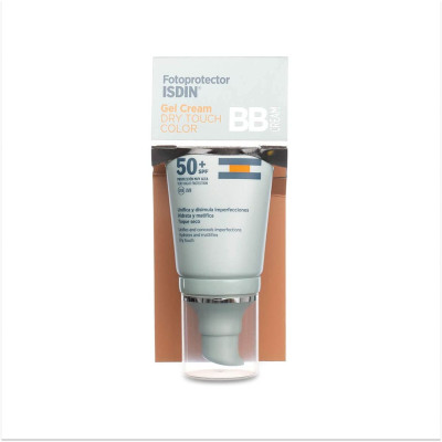 Crema Idratante con Colore Isdin Fotoprotector Gel SPF 50+ 50 ml