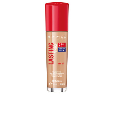 Base per Trucco Fluida Rimmel London Lasting Finish Nº 160 Spf 20