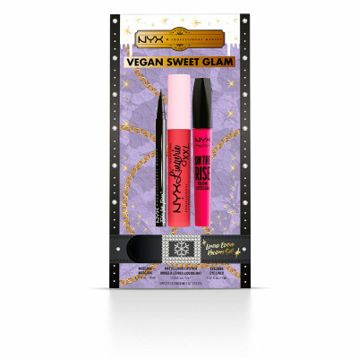 Set da Trucco NYX Vegan Sweet Glam Edizione limitata 3 Pezzi