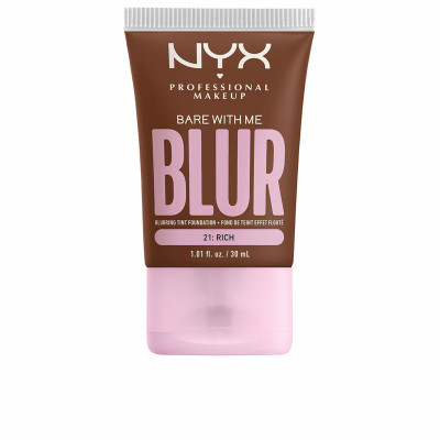 Base Cremosa per il Trucco NYX Bare With Me Blur Nº 21 Rich 30 ml