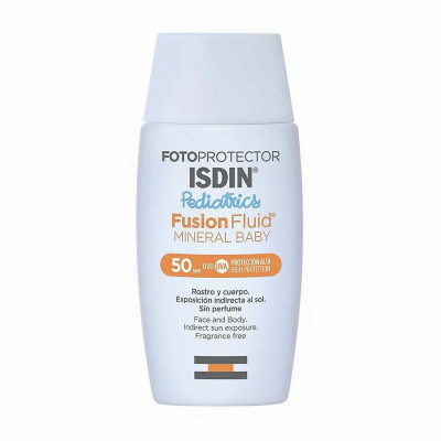 Latte Solare Fluido Isdin Pediatrics Mineral Baby Spf 50 50 ml