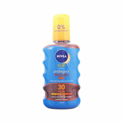 Olio Abbronzante Spf 30 Nivea Sun Broncea Spf 30 200 ml