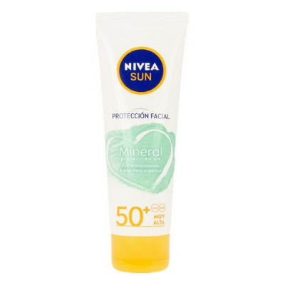 Crema Solare Sun Facial Mineral Nivea 85692 SPF 50+ 50 ml