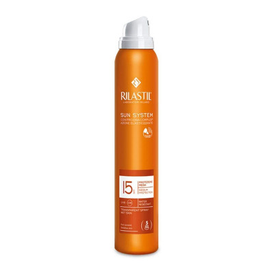 Spray solare per il corpo Rilastil Sun System Trasparente Spf 50+ (200 ml)