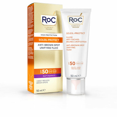 Protezione Solare Roc Trattamento Antimacchie SPF 50 (50 ml)