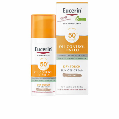 Protezione Solare Eucerin Dry Touch Medium SPF 50+ (50 ml)