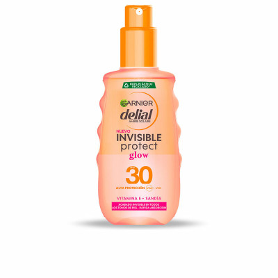 Spray Protezione Solare Garnier Invisible Protect Glow Spf 30 150 ml