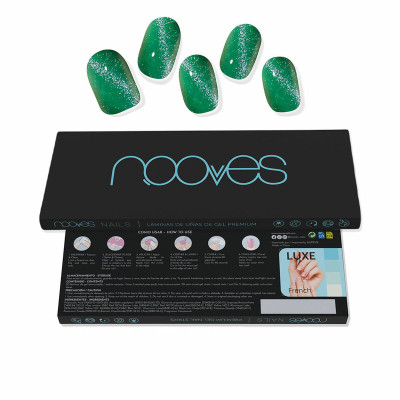 Gel Nail Foils Nooves Cat eye green (20 Unità)