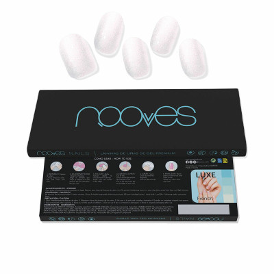 Gel Nail Foils Nooves White pearl (20 Unità)