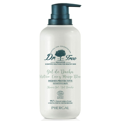 Gel Doccia Dr. Tree   Pelle sensibile Muschio Cocco Nutrire 500 ml