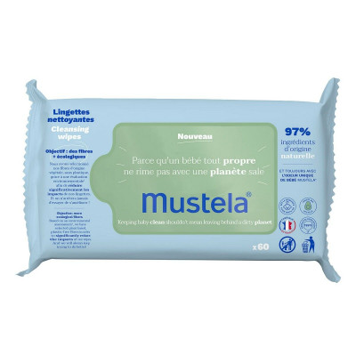 Salviettine Umidificate Mustela 60 Unità