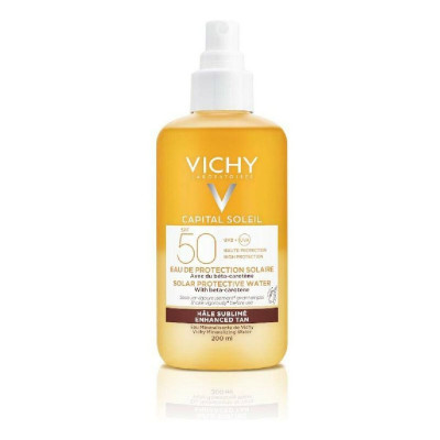 Protezione Solare Capital Soleil Enhanced Tan Vichy 101094 Spf 50 Spf 50 200 ml