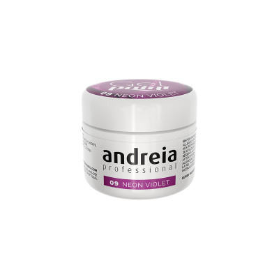 Smalto per unghie Andreia Gel Paint Violetta Nº 09 4 ml Neon