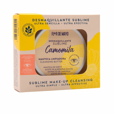 Struccante per Occhi Flor de Mayo Sublime Camomila Detergente Camomilla 80 g