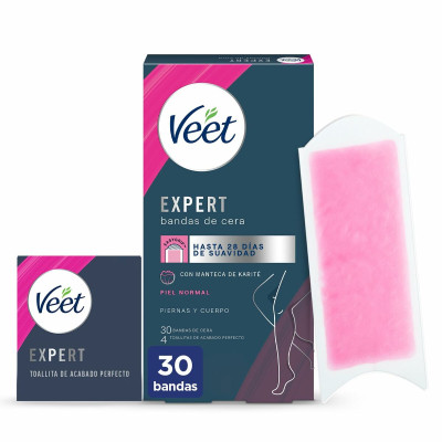 Strisce Depilatorie Corpo Veet Expert (30 Unità)