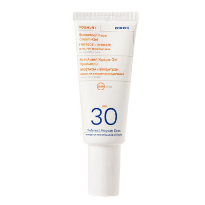 Crema Viso Korres Spf 30 40 ml Yogurt