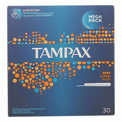 Assorbente Interno Super Plus Tampax Tampax Plus 30 Unità