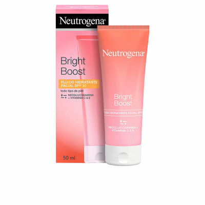 Fluido Idratante Neutrogena Bright Boost Spf 30 Rosa 30 ml 50 ml