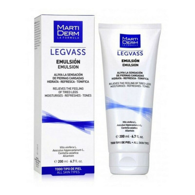 Lozione Corpo Gambe Stanche Legvass Martiderm Legvass Hidrodescans (200 ml) Crema