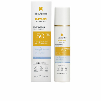 Protezione Solare Viso Sesderma Repaskin Urban 365 SPF 50+ 50 ml Pelle sensibile