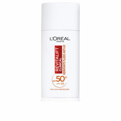 Protezione Solare Viso L'Oreal Make Up Revitalift Clinical Antietà Spf 50 50 ml