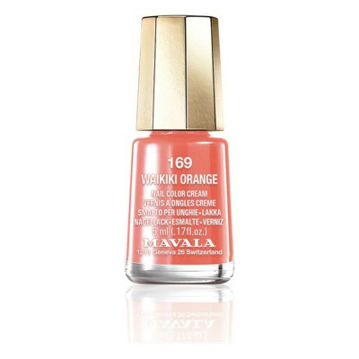 Smalto per unghie Nail Color Cream Mavala 169-waikiki orange (5 ml)