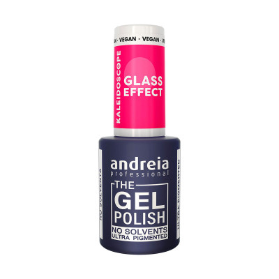 Smalto per unghie in gel Andreia The Gel 10,5 ml Rosa scuro