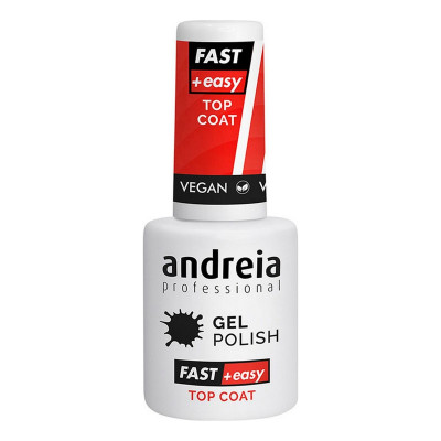 Lucido per Unghie Gel Polish Fast Easy Top Coat Andreia (10,5 ml)