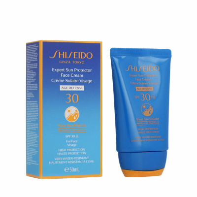 Protezione Solare Viso Shiseido SynchroShield Spf 30 50 ml