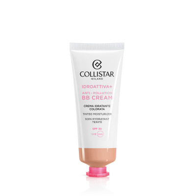 Crema Idratante con Colore Collistar Iddroattiva+ Nº 2 Medium Spf 30 50 ml Anti Inquinamento