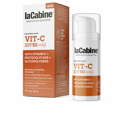 Latte Solare Fluido laCabine   Vitamina C Spf 50 30 ml