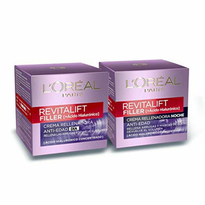 Crema Notte L'Oreal Make Up Revitalift Filler Con acido ialuronico 50 ml